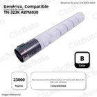 Toner Konica Minolta TN-323K Negro 580g BH 287, 367 Compatible