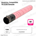 Toner Konica Minolta TN-223M Magenta 416g C226, C266 Compatible