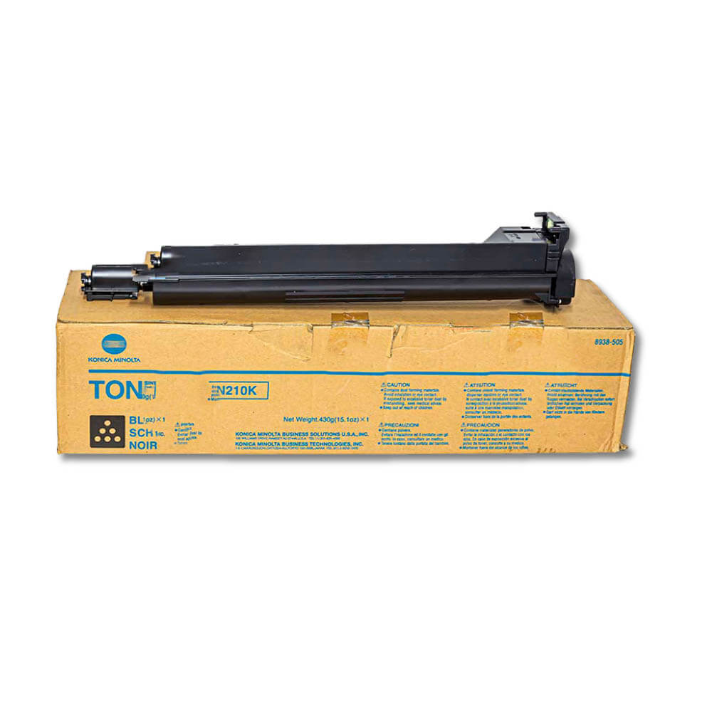 Toner Konica Minolta TN-210K Negro 430g C250, C252 Compatible