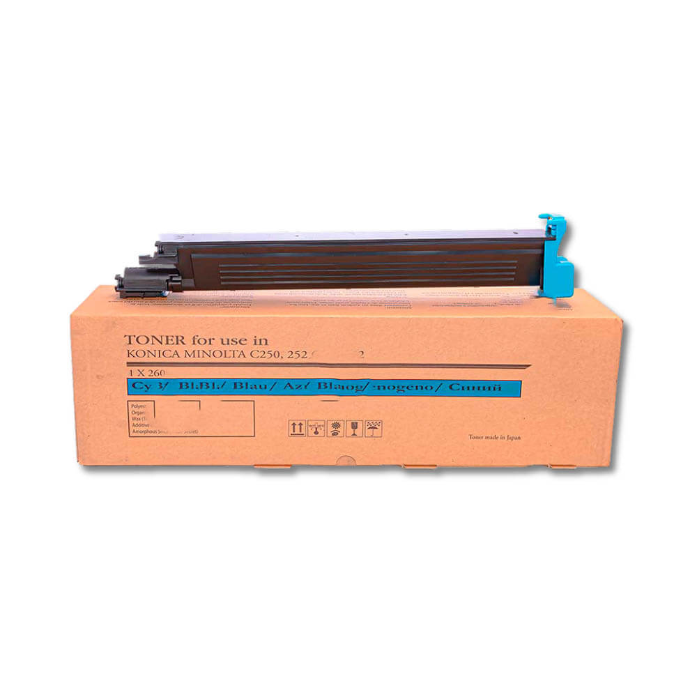 Toner Konica Minolta TN-210C Cian 260g C250, C252 Compatible