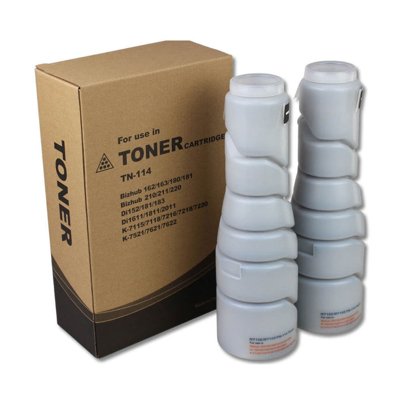Toner Konica Minolta TN-114 Negro 11 000 Pág. 163 Compatible