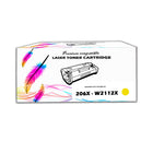 Toner HP 206X W2112X Yellow 2,450 Pág MFP M283, M255 Compatible