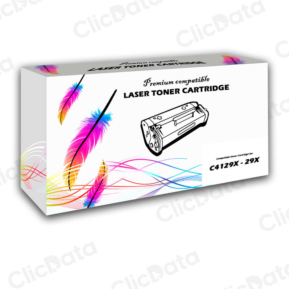 Toner HP 29X C4129X Black 10,000 Pág 5000, 5100tn Compatible