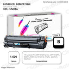 Toner HP 83A CF283A Negro 1,500 Pág M127, M201dw Compatible