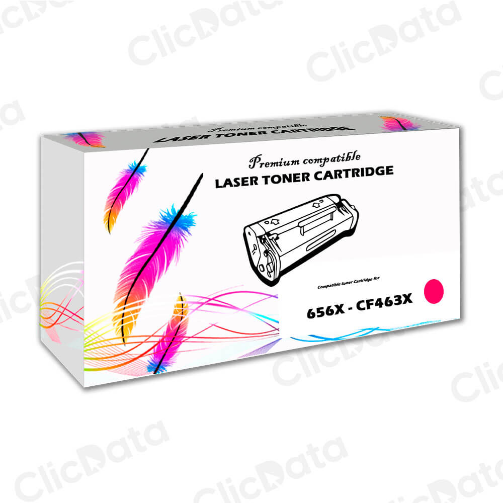 Toner HP 656X Magenta CF463X 22,000 Pág. M652dn, M653dn Compatible
