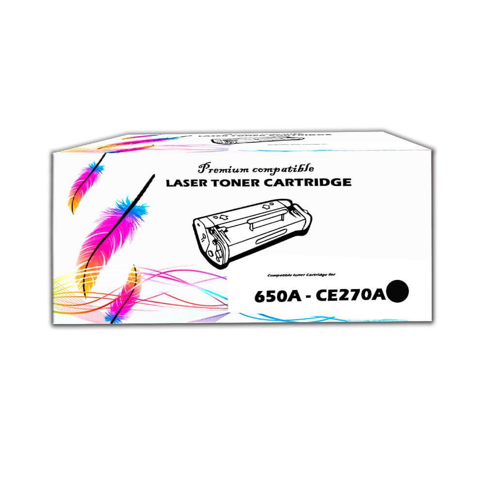 Toner HP 650A Black CE270A 13,500 Pág. M750n, M750dn Compatible