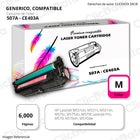 Toner HP 507A Magenta CE403A 6,000 Pág. M551dn, M570 Compatible