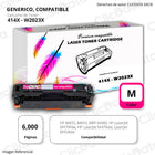 Toner HP 414X Magenta W2023X 6,000 Pág. M454dw, M479fdw Compatible