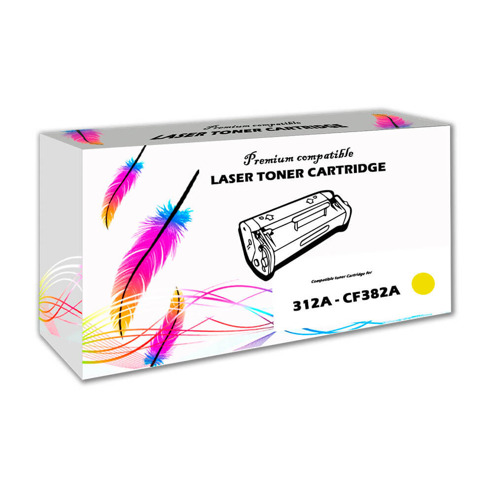 Toner HP 312A Yellow CF382A 2.700 Pág. M476nw, M476dn Compatible