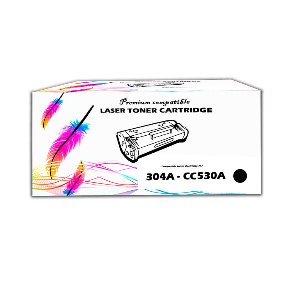 Toner HP 304A Black CC530A 3,500 Pág. CP2020, CM2320 Compatible