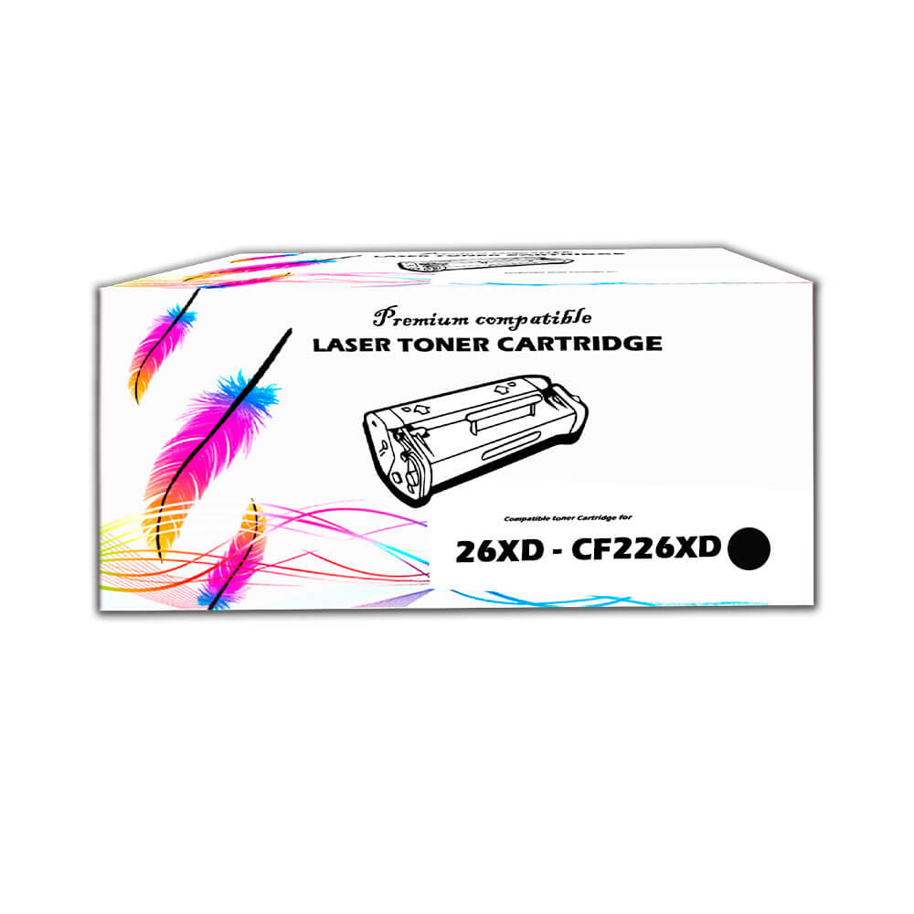 Toner HP 26X Black CF226XD 18,000 M402dn Dual Pack Compatible