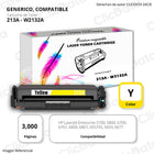 Toner Hp 213A Yellow W2132A 3,000 Pág. 5800, X654 Compatible