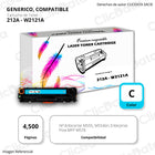 Toner Hp 212A Cyan W2121A 4,500 Pág. M554dn, M555 Compatible