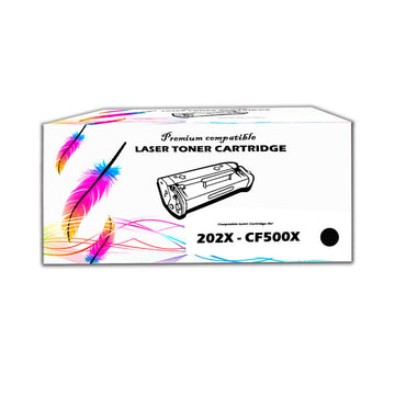 Toner HP 202X Negro CF500X 3 200 Pág. M281cdw, M254dn Compatible