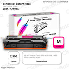 Toner HP 202X Magenta CF503X 2,500 Pág. M281cdw, M254dn Compatible