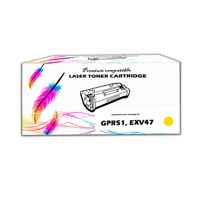 Toner Canon GPR 51, EXV47 Yellow 21,500 Pág. C255if Compatible