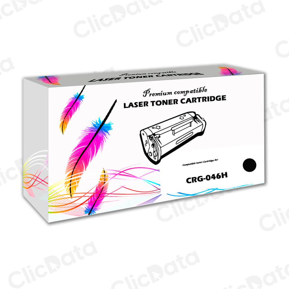 Toner Canon CRG 046H Negro 5,000 Pág. BP654Cx, LBP654Cx Compatible