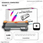 Toner Brother TN 450 Negro 2,600 Pág. hl 2240, 7860DW Compatible