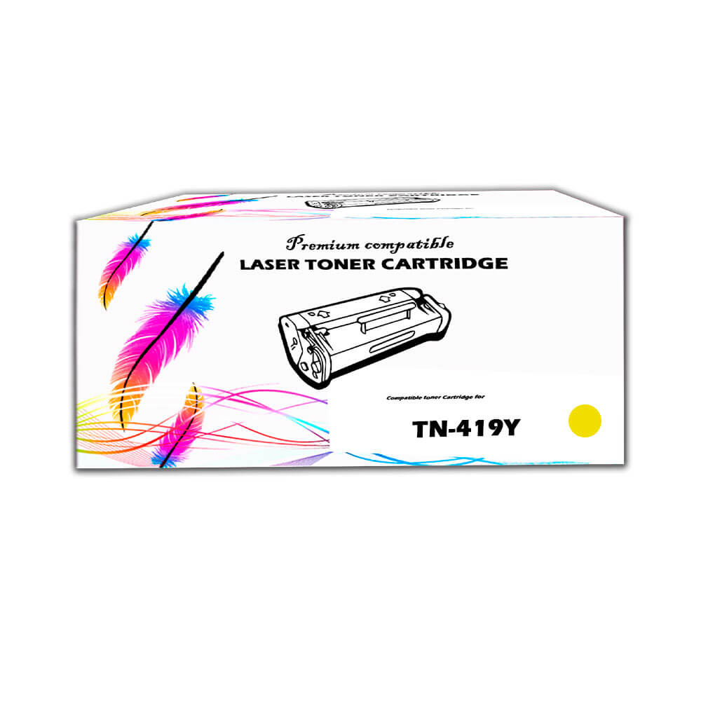 Toner Brother TN 419 Yellow 9,000 Pág. L8900CDW, L8360 Compatible