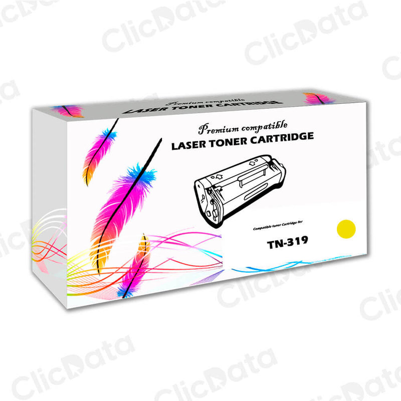 Toner Brother TN 319 Yellow 6,000 Pág. L8350, L8600cdw Compatible