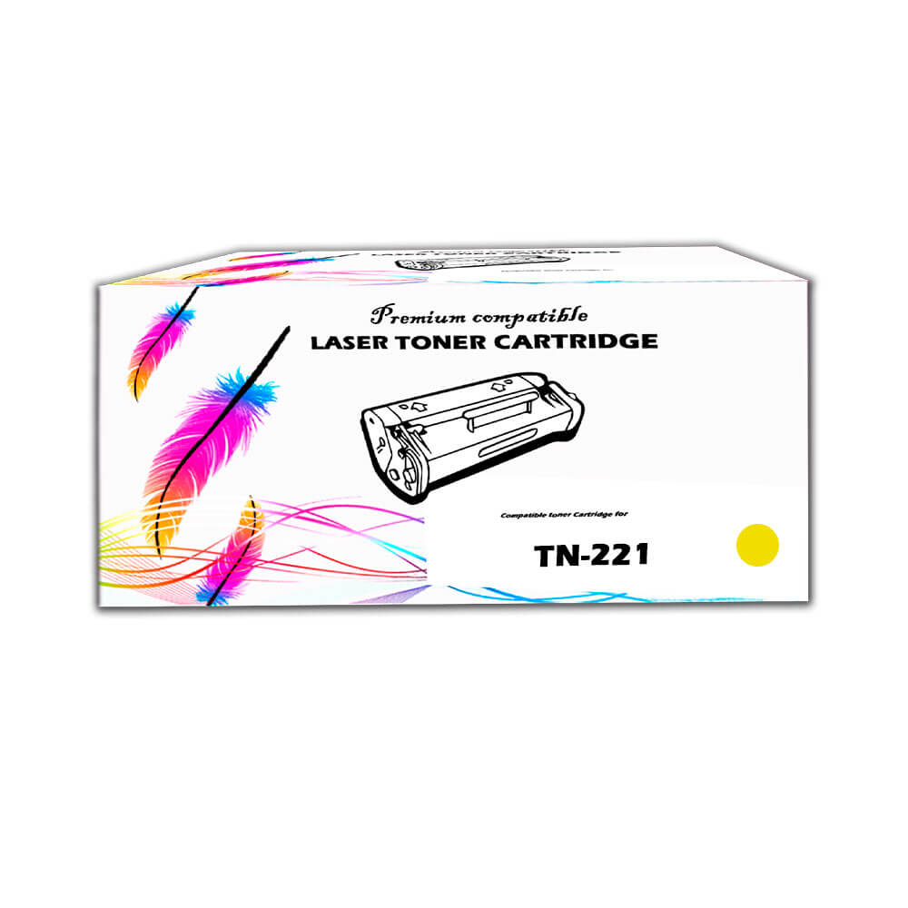 Toner Brother TN 221 Yellow 1,400 Pág. HL3140, 9020cdn Compatible