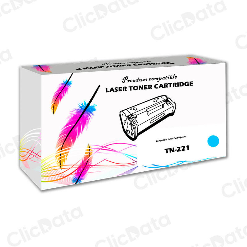 Toner Brother TN 221 Cyan 1,400 Pág. HL3140, 9020cdn Compatible
