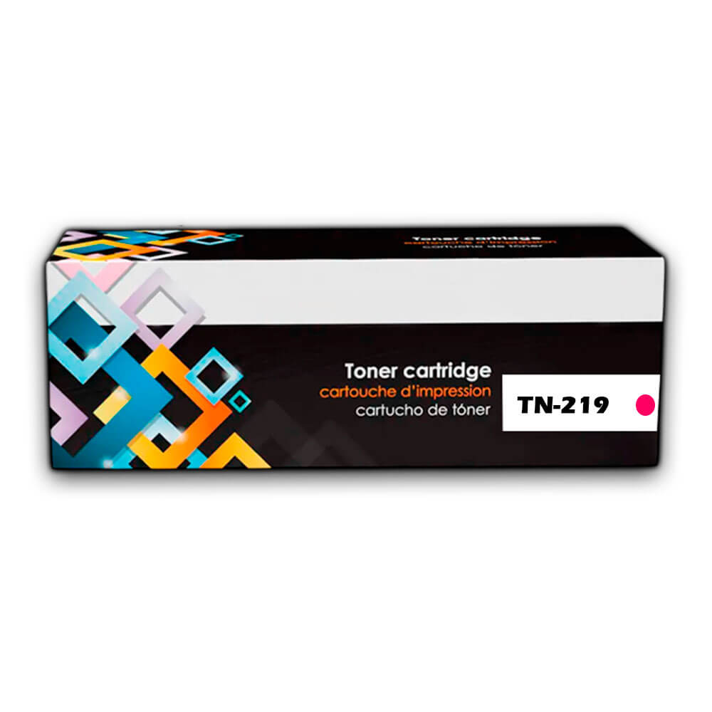 Toner Brother TN-219 Magenta 1,200 Pá L3560cdw, L3760cdw Compatible