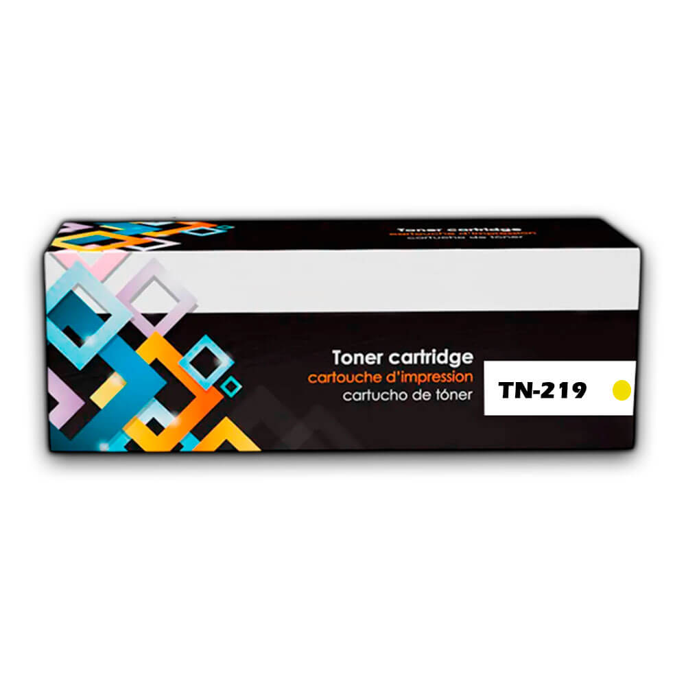 Toner Brother TN-219 Yellow 1,200 Pág L3560cdw, L3760cdw Compatible
