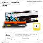 Toner Brother TN-219 Yellow 1,200 Pág L3560cdw, L3760cdw Compatible