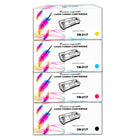 Juego de toner Brother TN-217 CYMK L3551cdw, L3270cdw Compatible