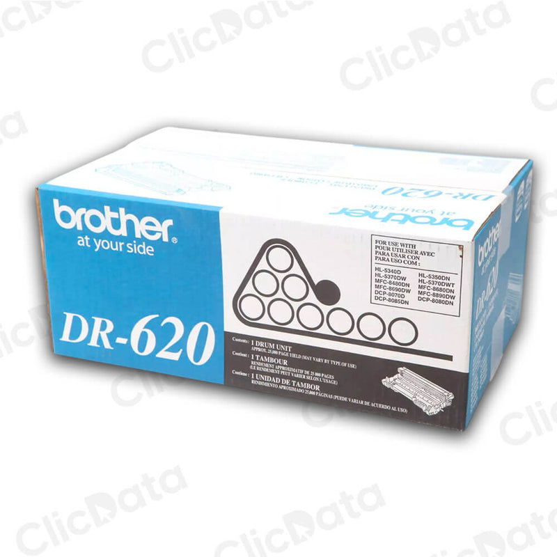 Tambor Brother DR 620 Negro 25,000 Pág. Mfc 8890dw Compatible
