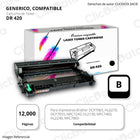 Tambor Brother DR 420 Negro 12,000 Pág. HL2240, HL2270 Compatible