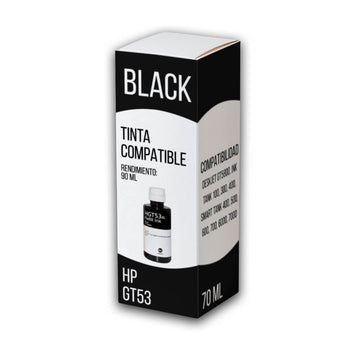 Tinta HP GT53 Negro 1VV22AL 90ml GT5800 smart 500, 600 Compatible