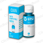 Tinta HP GT52 Cyan M0H54AL 70ml GT5800 smart 500, 600 Compatible