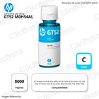 Tinta HP GT52 Cyan M0H54AL 70ml GT5800 ink tank 100 Original