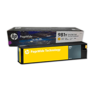 Tinta Hp 981Y Yellow L0R15A 16,000 Pág. 556DN, 556xh Original