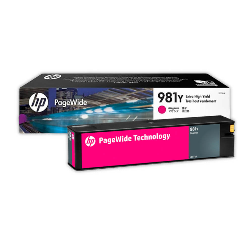 Tinta Hp 981Y Magenta L0R14A 16,000 Pág. 556DN, 556xh Original