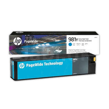 Tinta Hp 981Y Cyan L0R13A 16,000 Pág. 556DN, 556xh Original