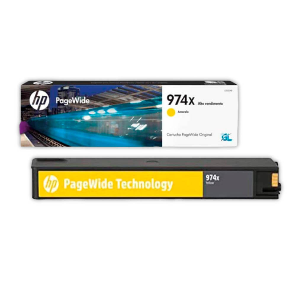 Tinta Hp 974Xl Yellow L0S05Al 7,000 Pág. 352, 577DW Original
