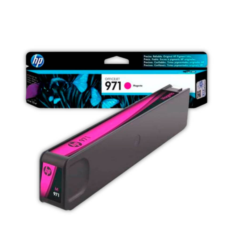 Tinta Hp 971 Magenta Cn623Am 2,500 Pág. X451, X551dw Original