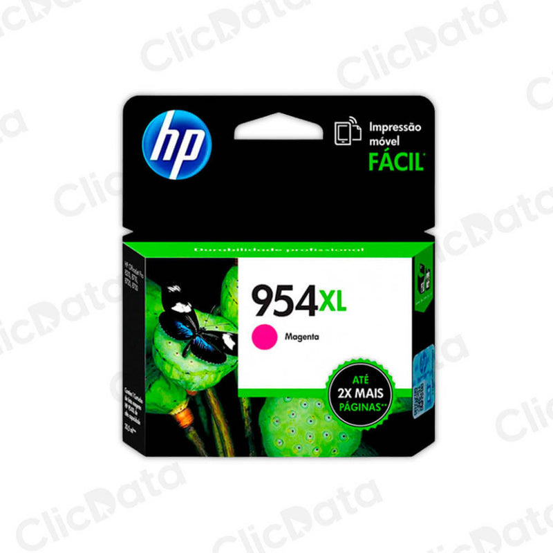 Tinta Hp 954Xl Magenta L0S65Al 1,600 Pág. 8210, 8216 Original