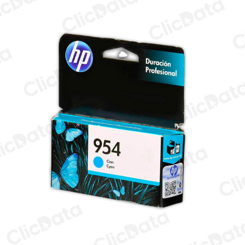 Tinta Hp 954 Cyan L0S50Al 700 Pág. Pro 7740, 8730 Original