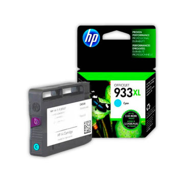 Tinta Hp 933Xl Cyan Cn054Al 825 Pág. 7510, 7510A Original