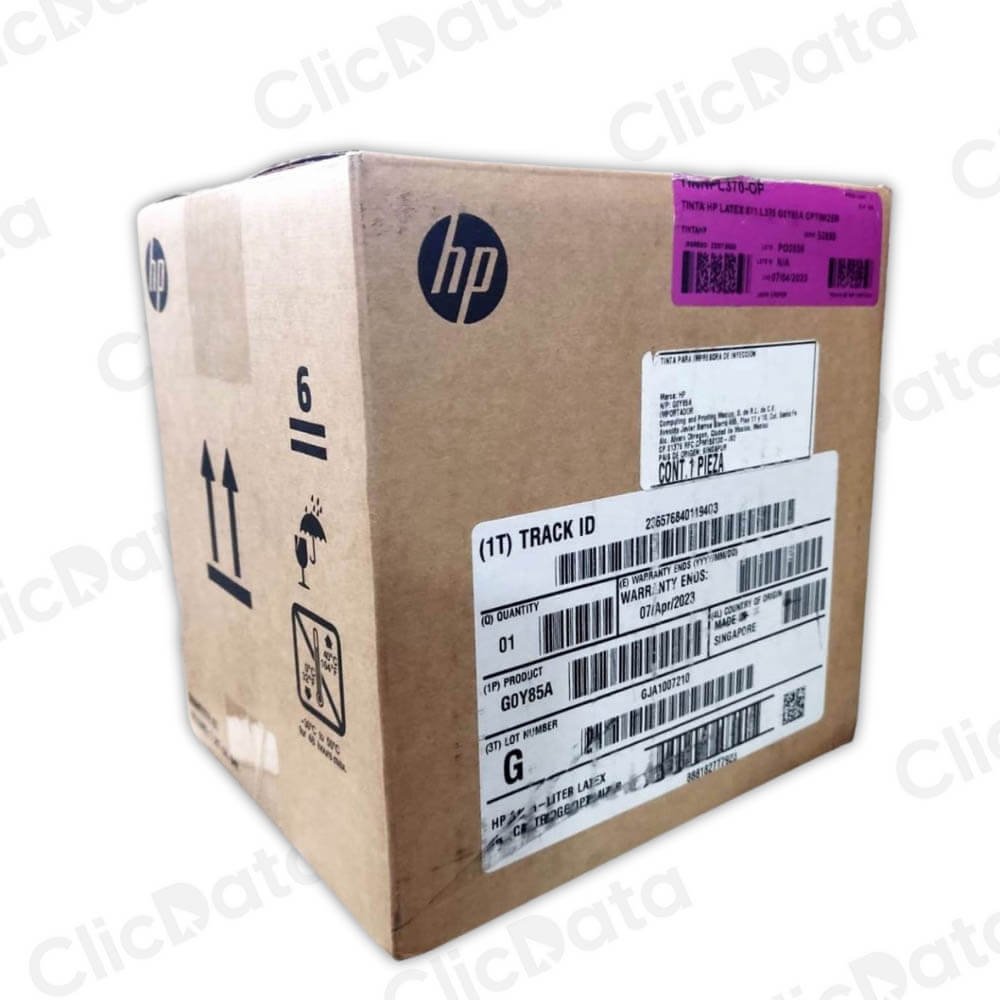 Tinta Hp 871A Cyan G0Y79D 3 Litros Impresora 570 Original