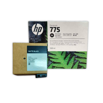 Tinta HP 775 Photo Black 1XB21A 500ml Jet Z9+ Pro Original