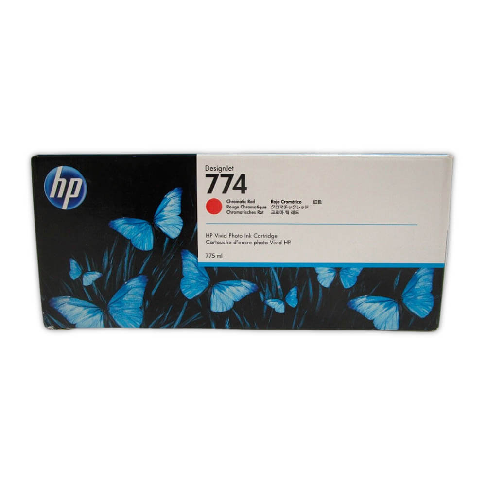 Tinta HP 774 Red Chromatic P2W02A 775ml Z6610.Original