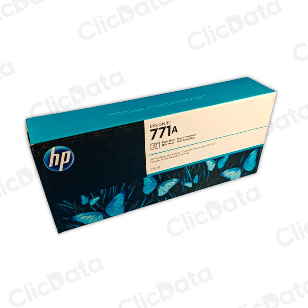Tinta HP 771A Photo Black B6Y21A 775ml Z6200, Z6200 Original