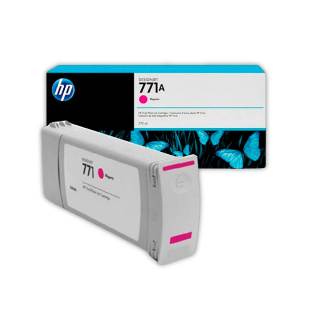 Tinta HP 771A Magenta B6Y17A 775ml Jet Z6200, Z6200 Original