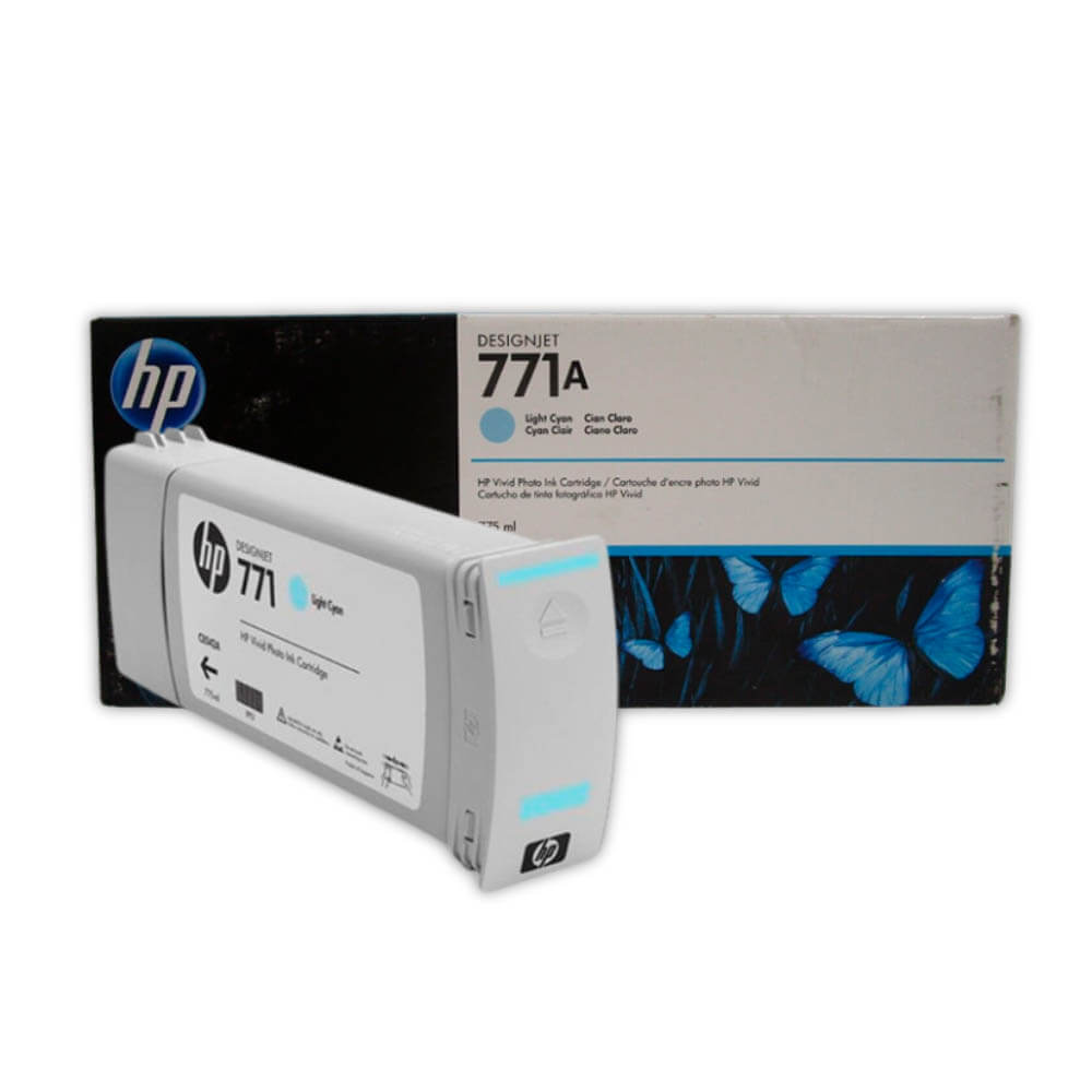 Tinta HP 771A Cian B6Y20A 775ml Jet Z6800, Z6200 Original