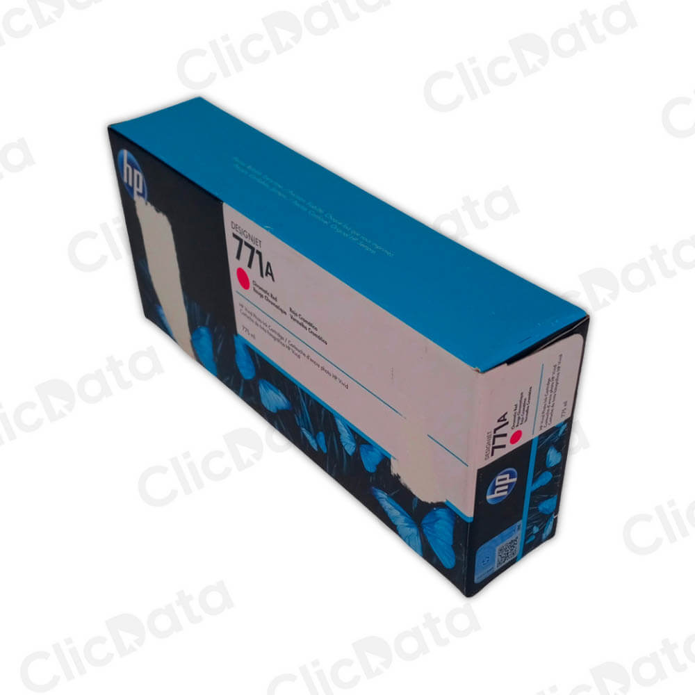 Tinta HP 771A Chromatic Red B6Y16A 775ml Jet Z6200 Original